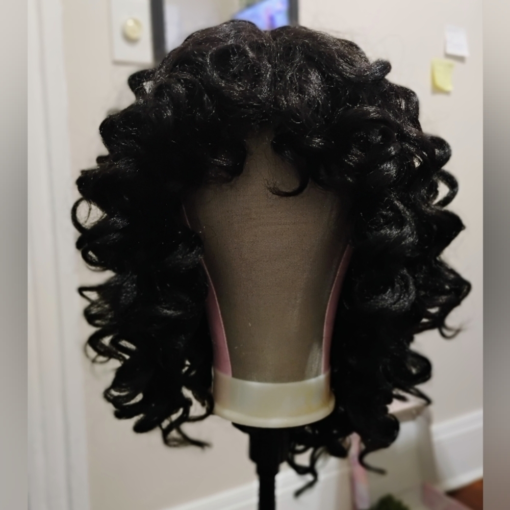 Full Cap Curly Synthetic Wig